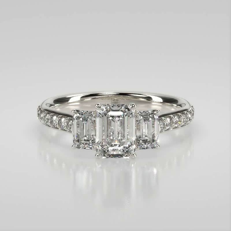 Engagement Ring Side-stone